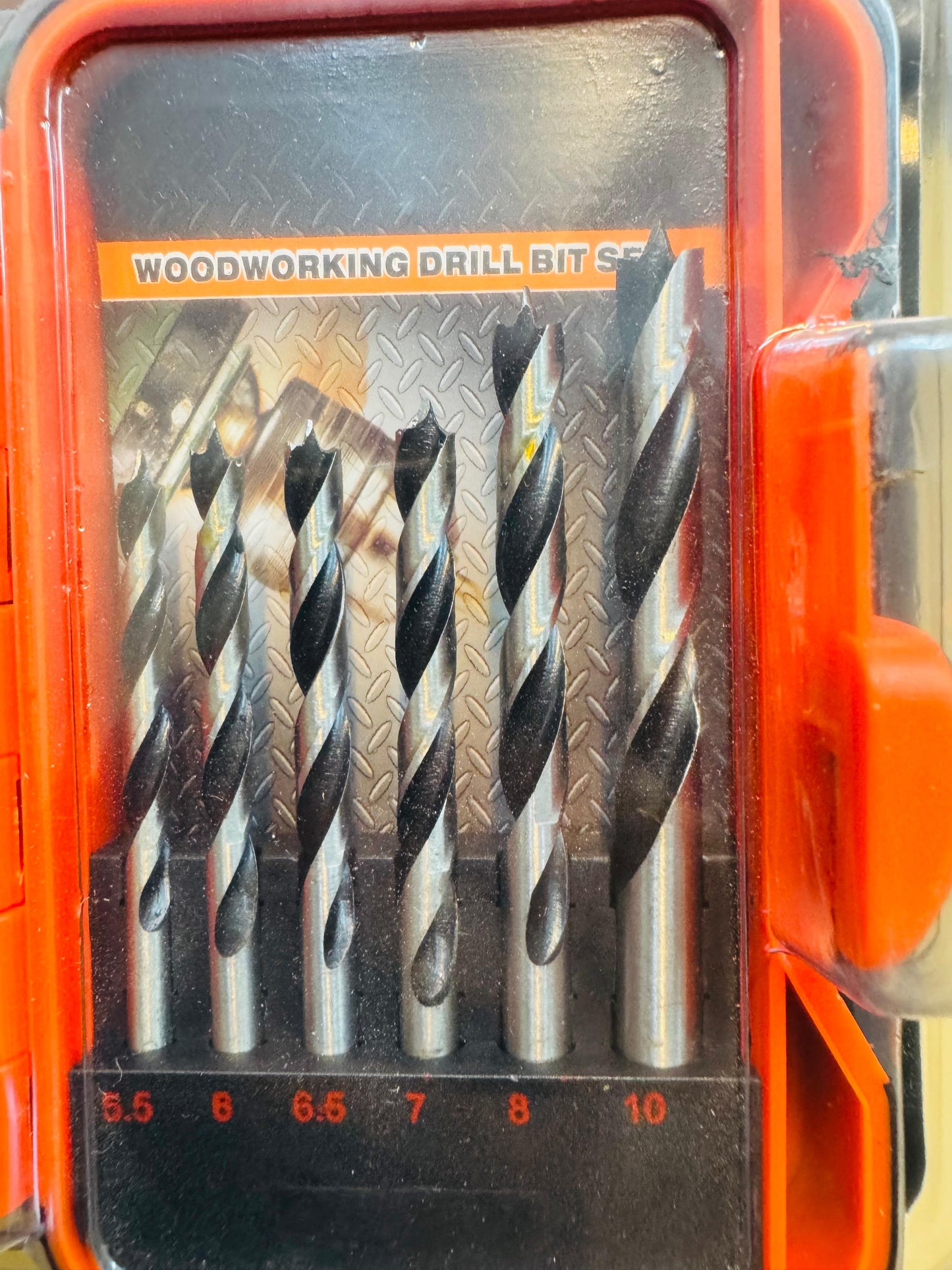 wood working 15 pcs drill bit set