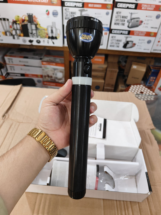 Geepas 3858 Flashlight torch Original Product + 2-Year Local Warranty