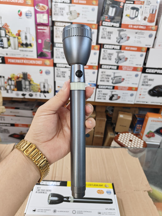 Geepas 3803 Flashlight torch Original Product + 2-Year Local Warranty