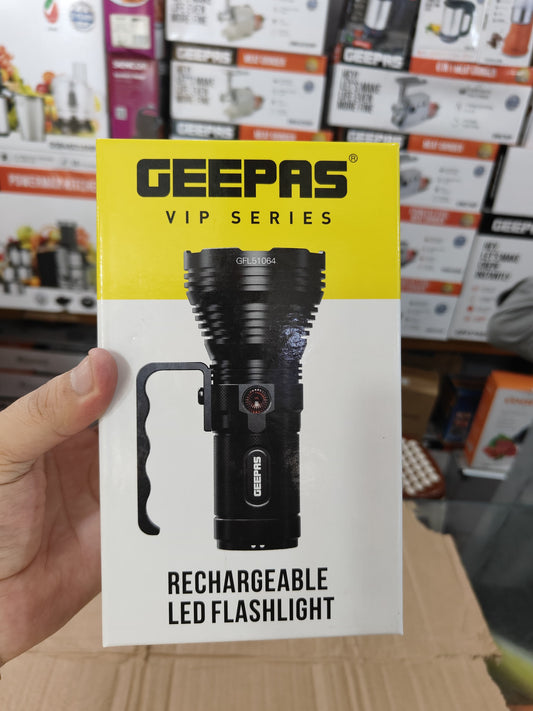 Geepas 51064 Flashlight torch Original Product + 2-Year Local Warranty