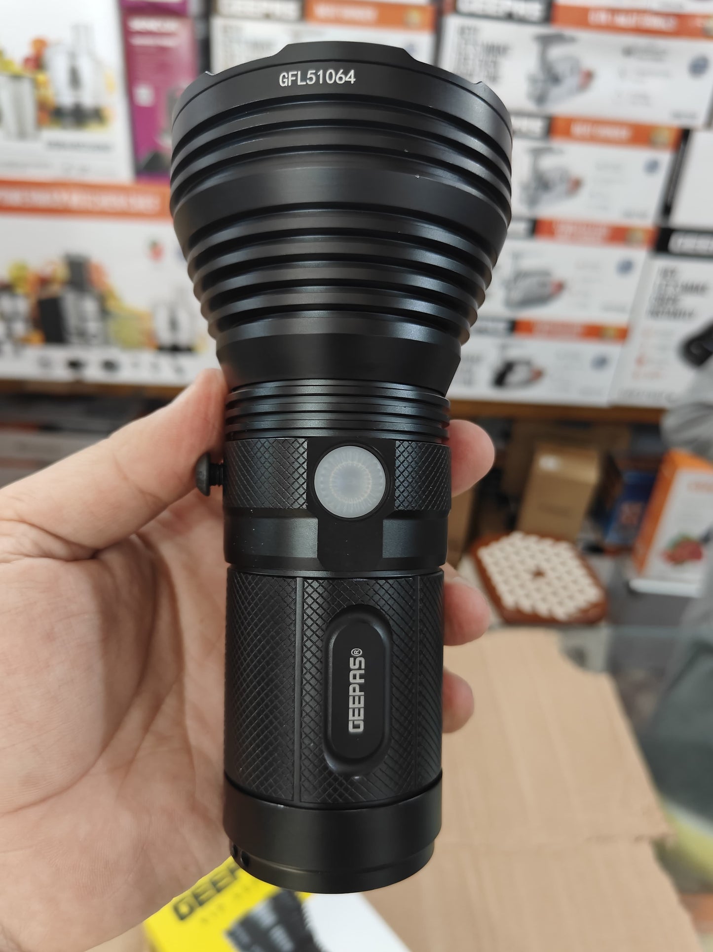 Geepas 51064 Flashlight torch Original Product + 2-Year Local Warranty