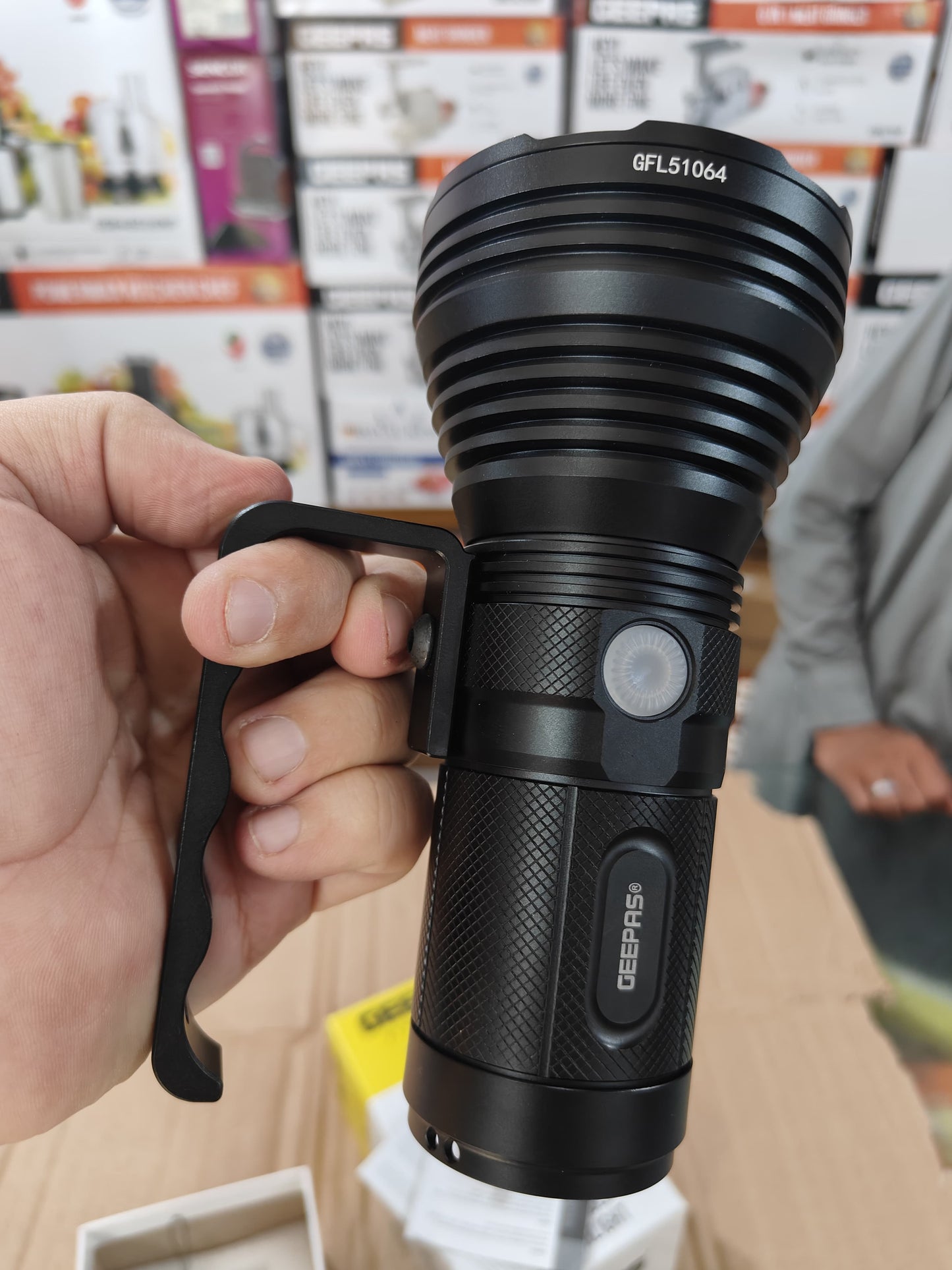 Geepas 51064 Flashlight torch Original Product + 2-Year Local Warranty