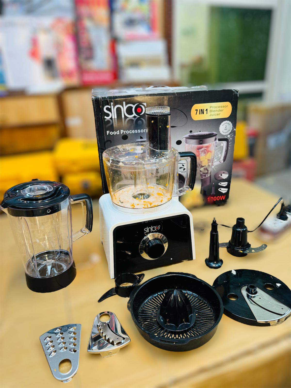SINBO 7 in 1 food processor set