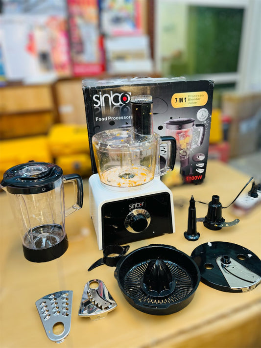 SINBO 7 in 1 food processor set