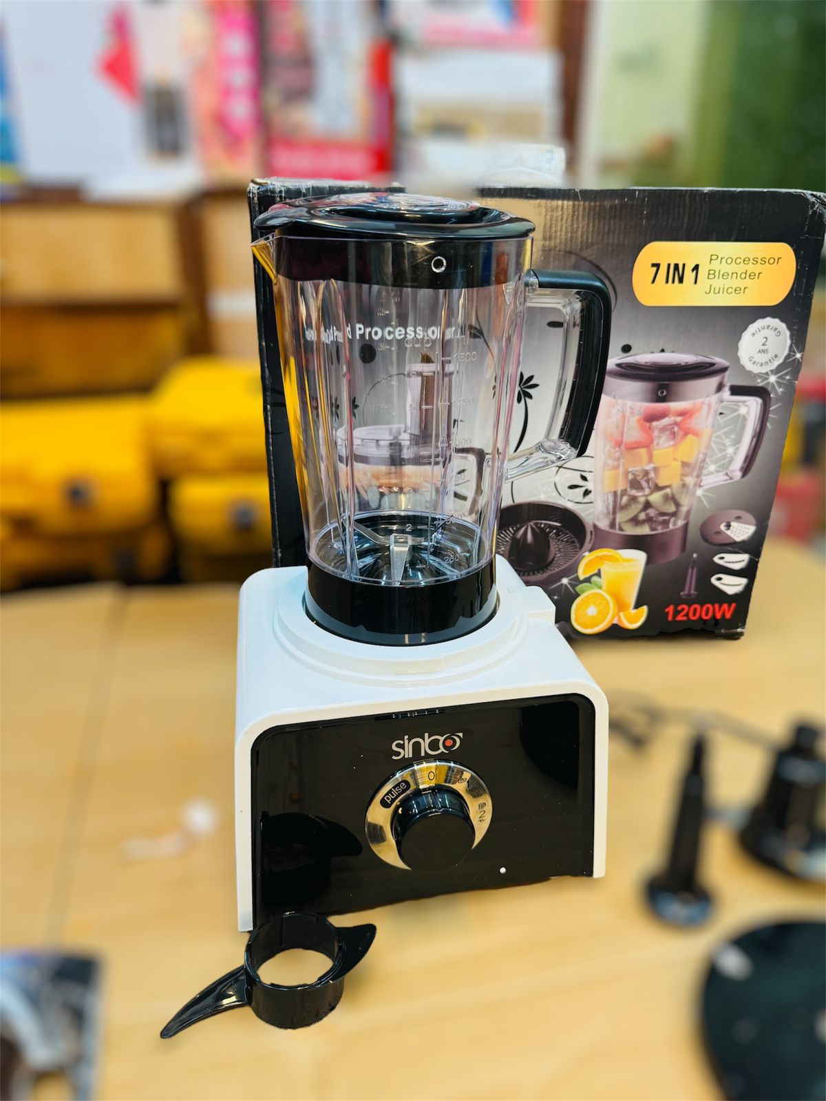 SINBO 7 in 1 food processor set