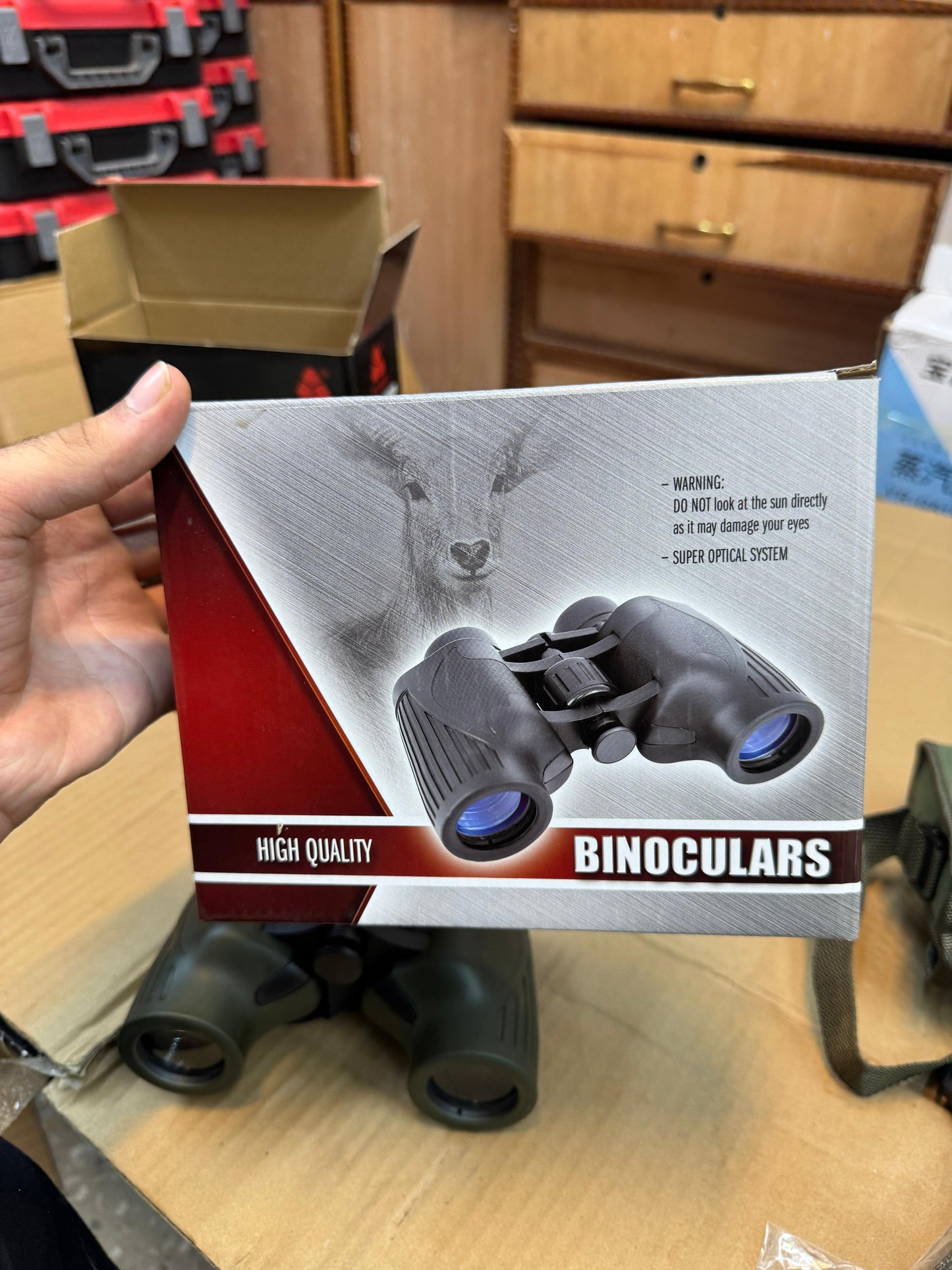 lot imported HD binocular 1km range