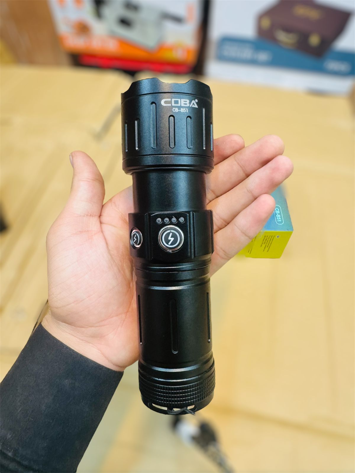 cuba 1000m  range torch & flash light