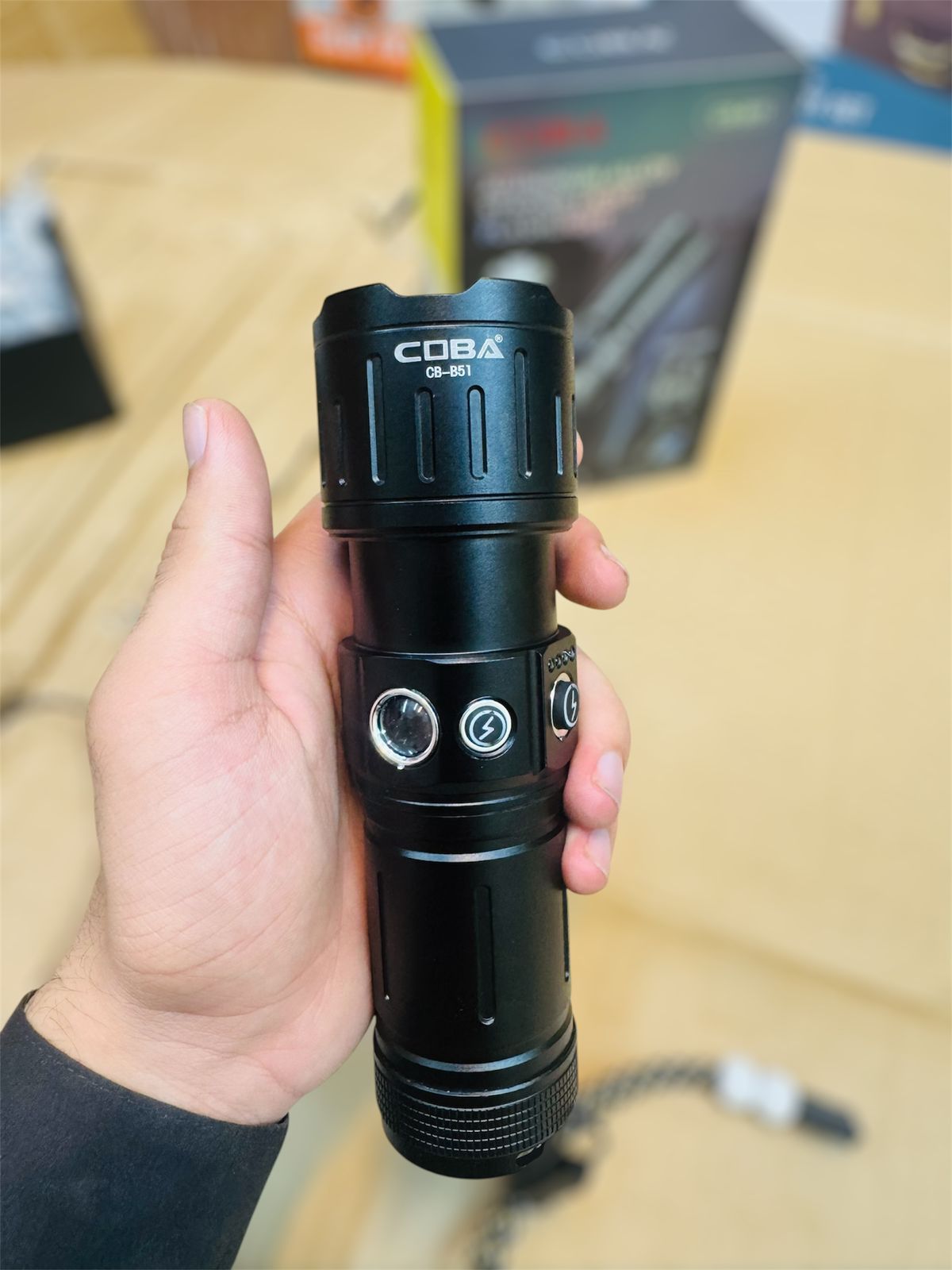 cuba 1000m  range torch & flash light