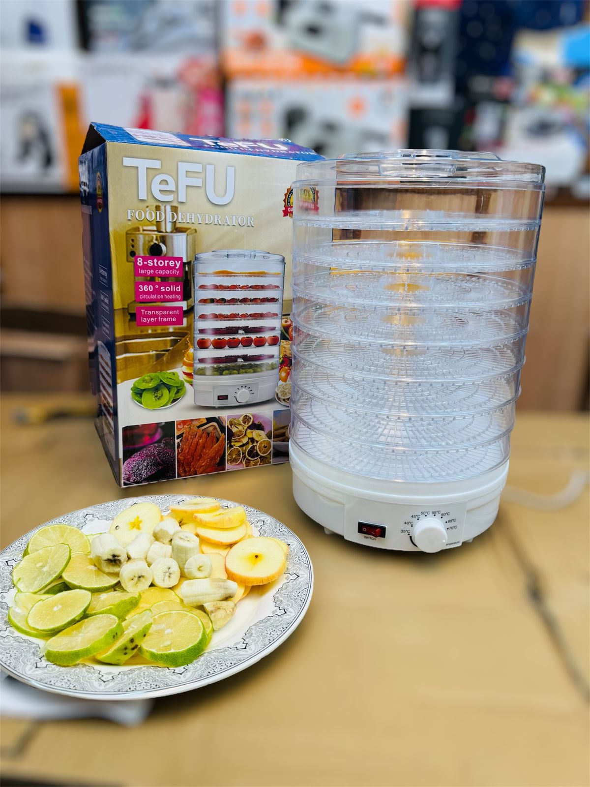 TEFU commercial food dehydrator