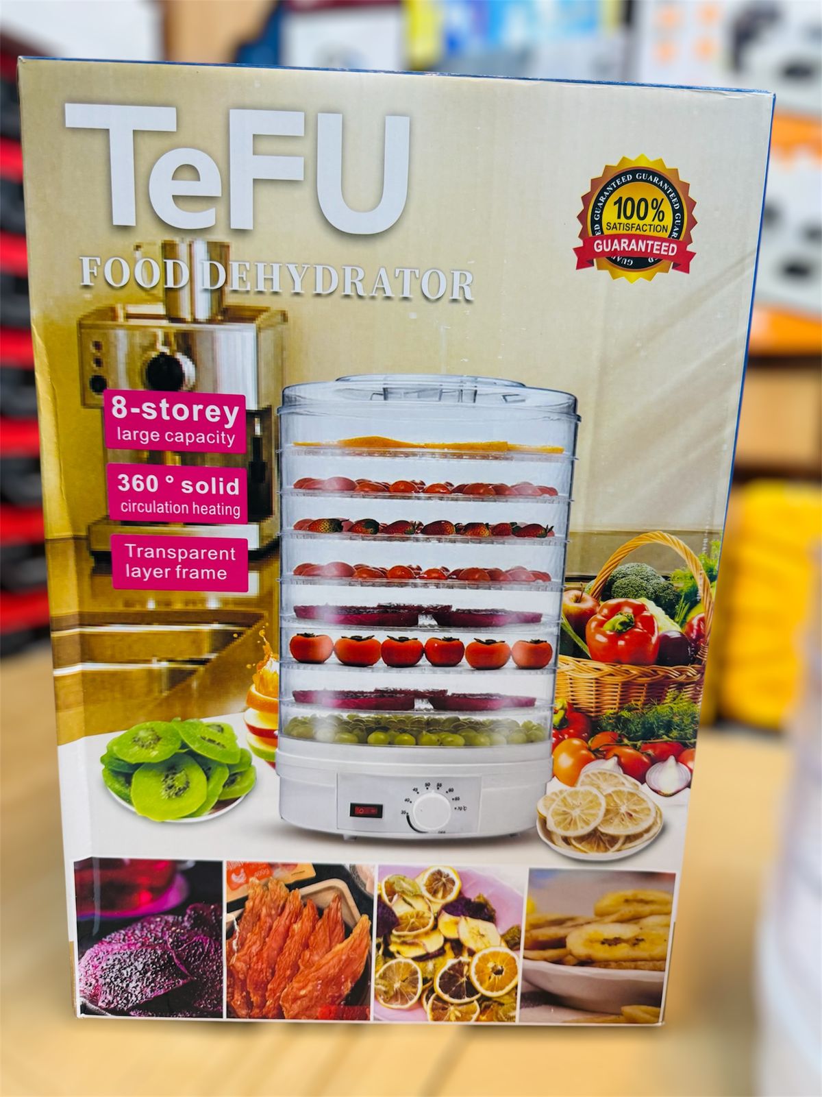 TEFU commercial food dehydrator