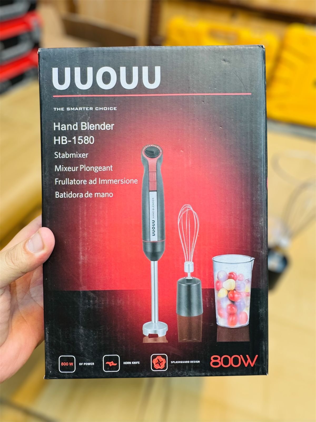 Lot Imported UUOUU 3in 1 Hand Blender Set