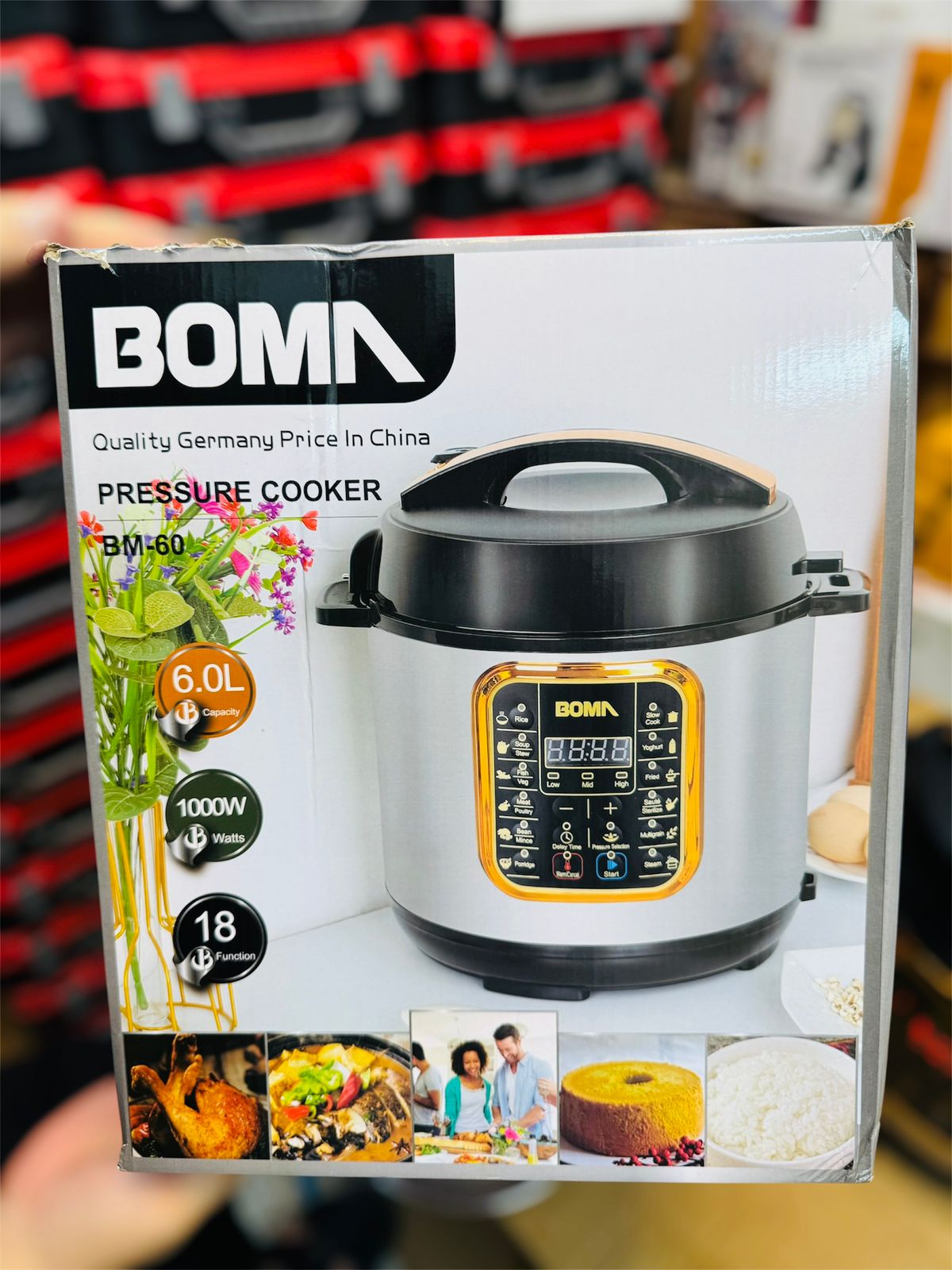 BOMA Germany  3-in-1 Pressure Cooker