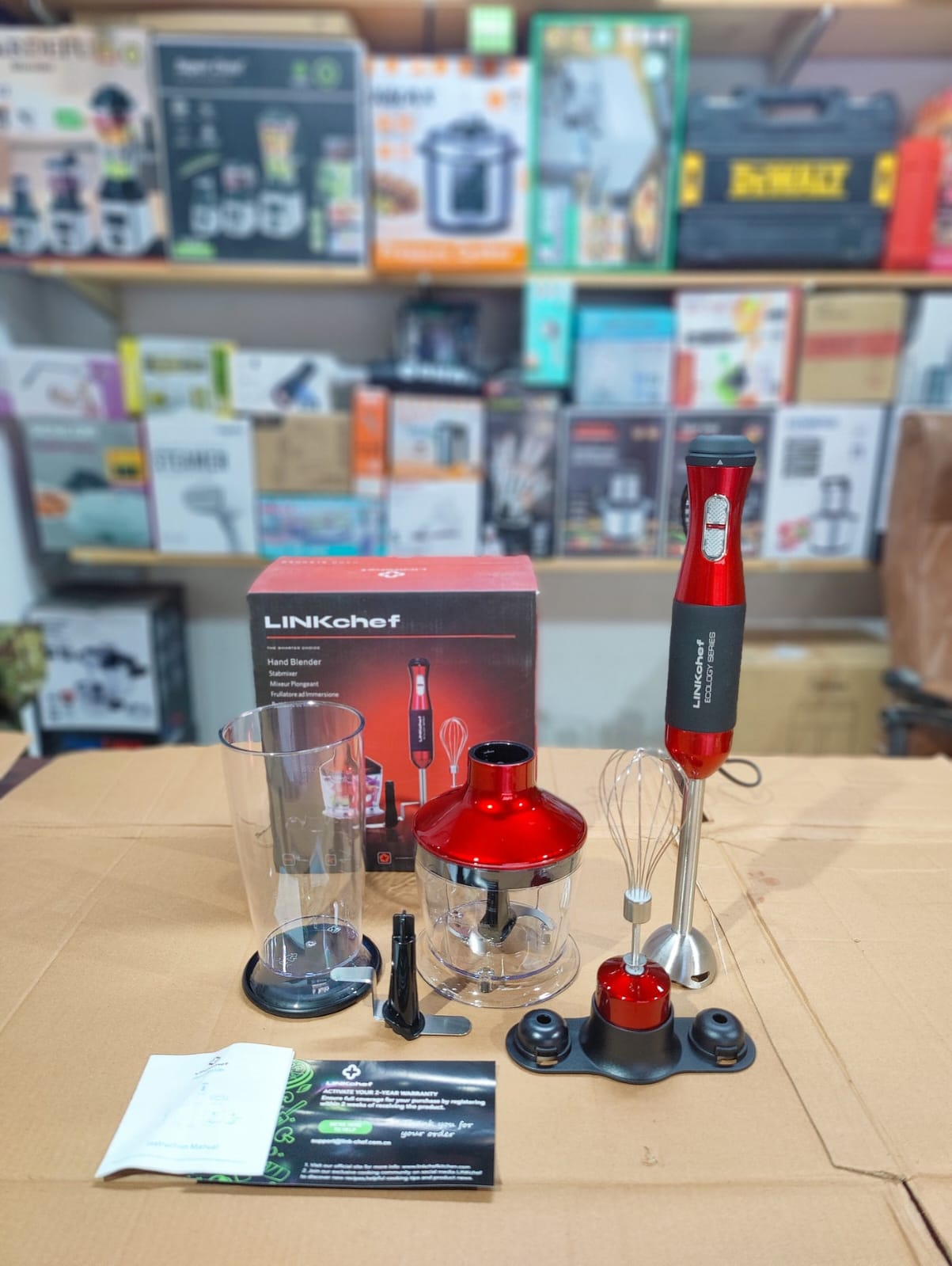 LINKCHEF 5 in 1 hand blender