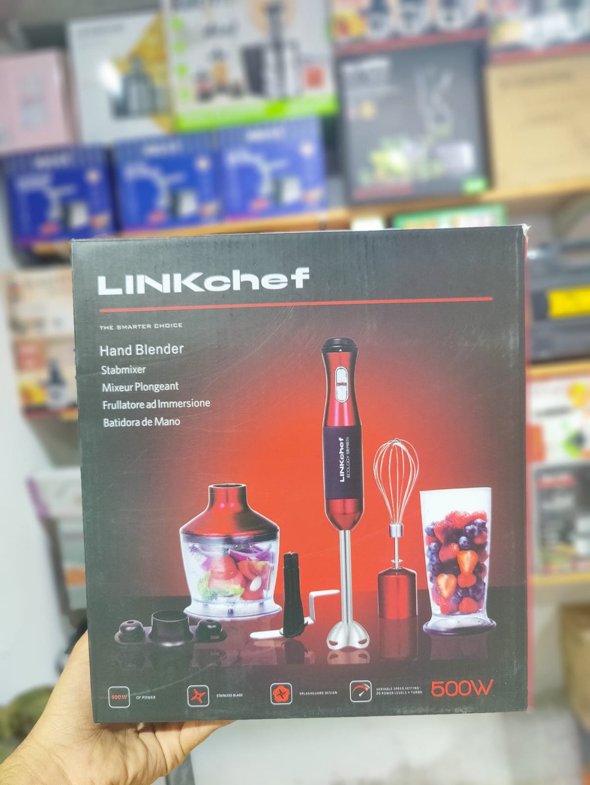 LINKCHEF 5 in 1 hand blender