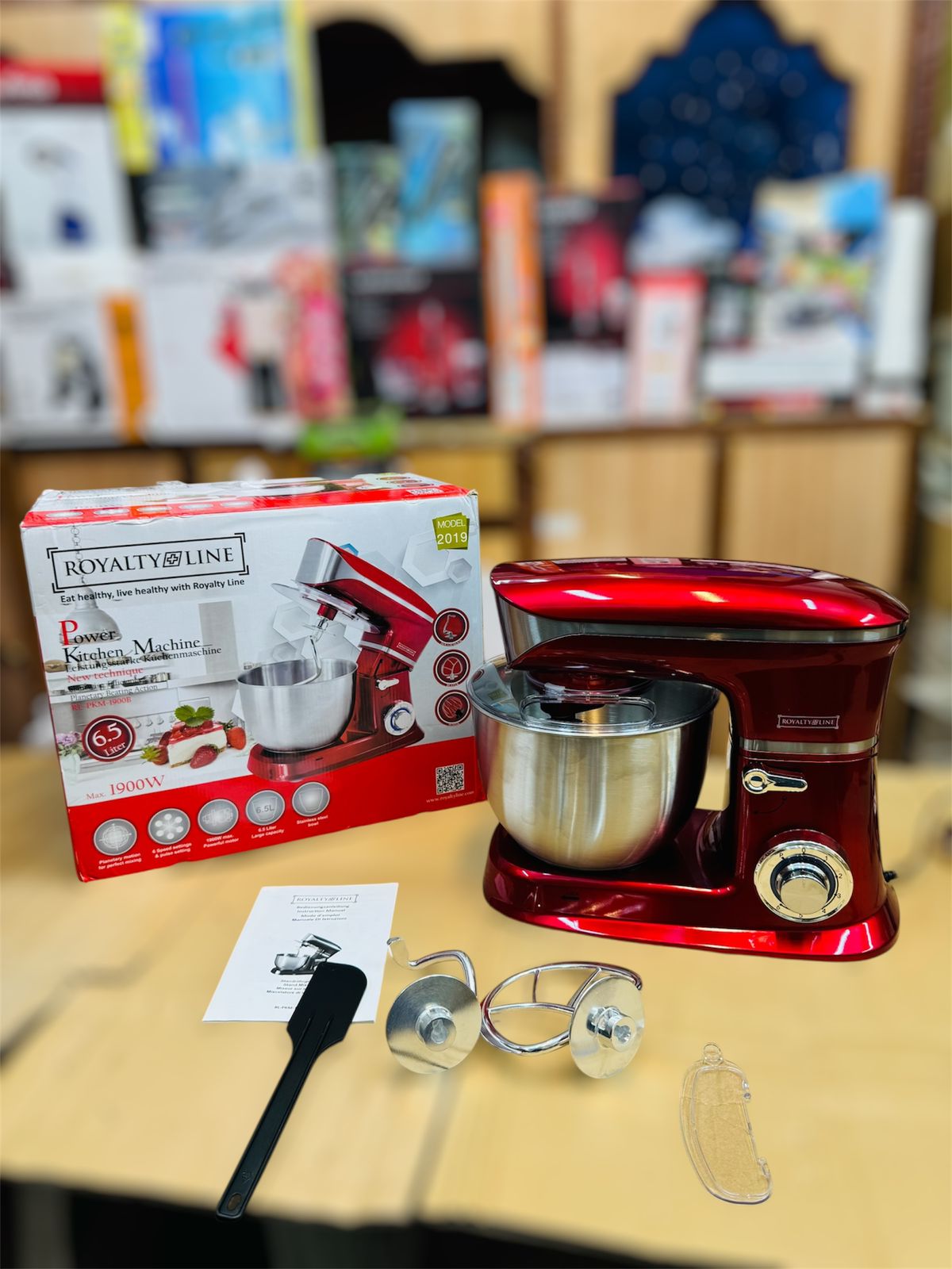 ROYALTY LINE Germany 6.5 L stand mixer