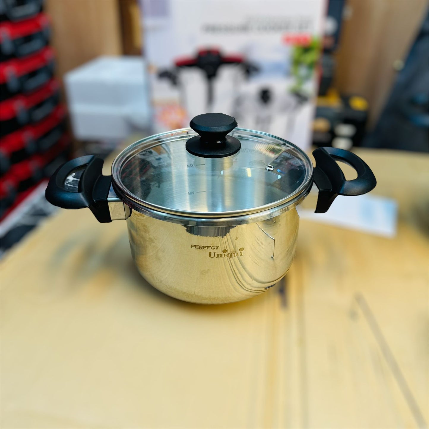 UNIQUI  3 in 1 Pressure cooker 5+7 L