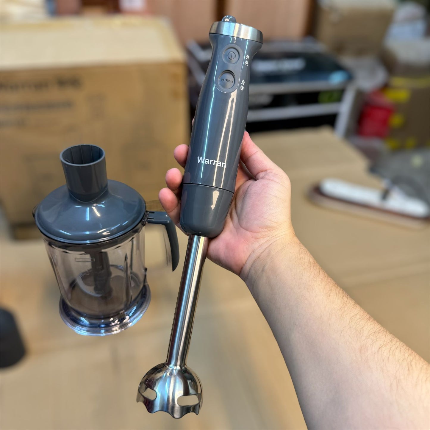 WARRAN Korean 4 in 1 hand blender set