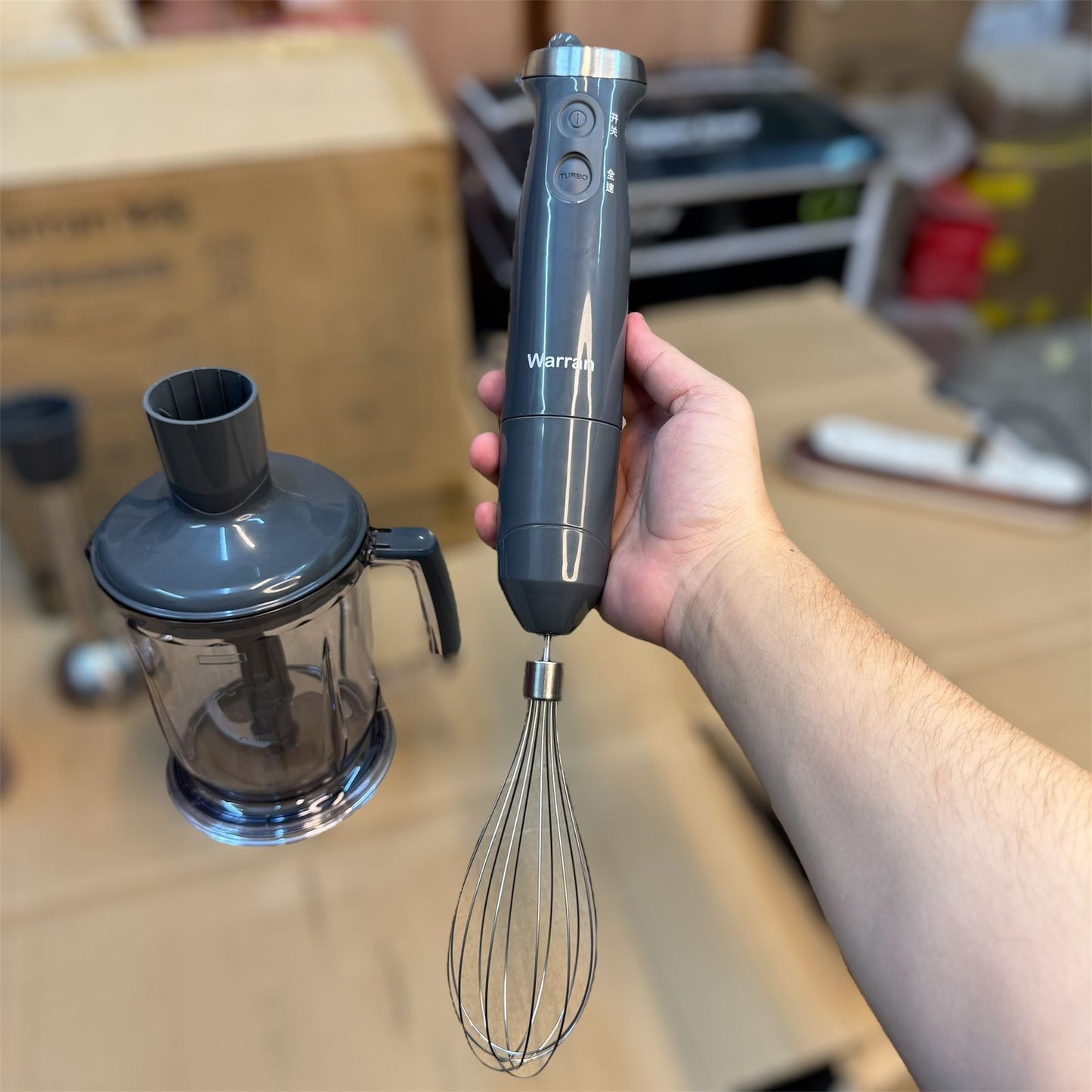 WARRAN Korean 4 in 1 hand blender set