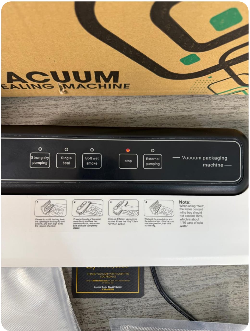 vacuum sealing machine