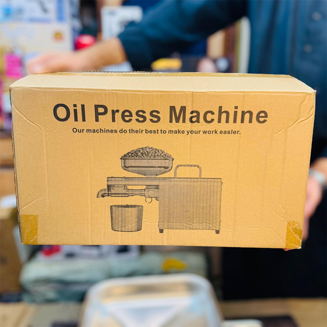 stainless steel oil press machine ( oil extractor machine )
