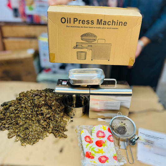 stainless steel oil press machine ( oil extractor machine )