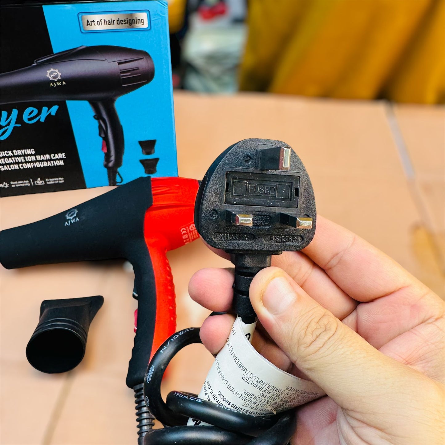 AJWA professional hair dryer