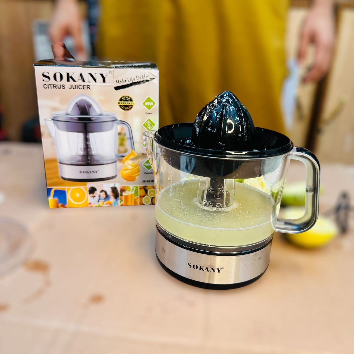 sokany citrus juicer machine