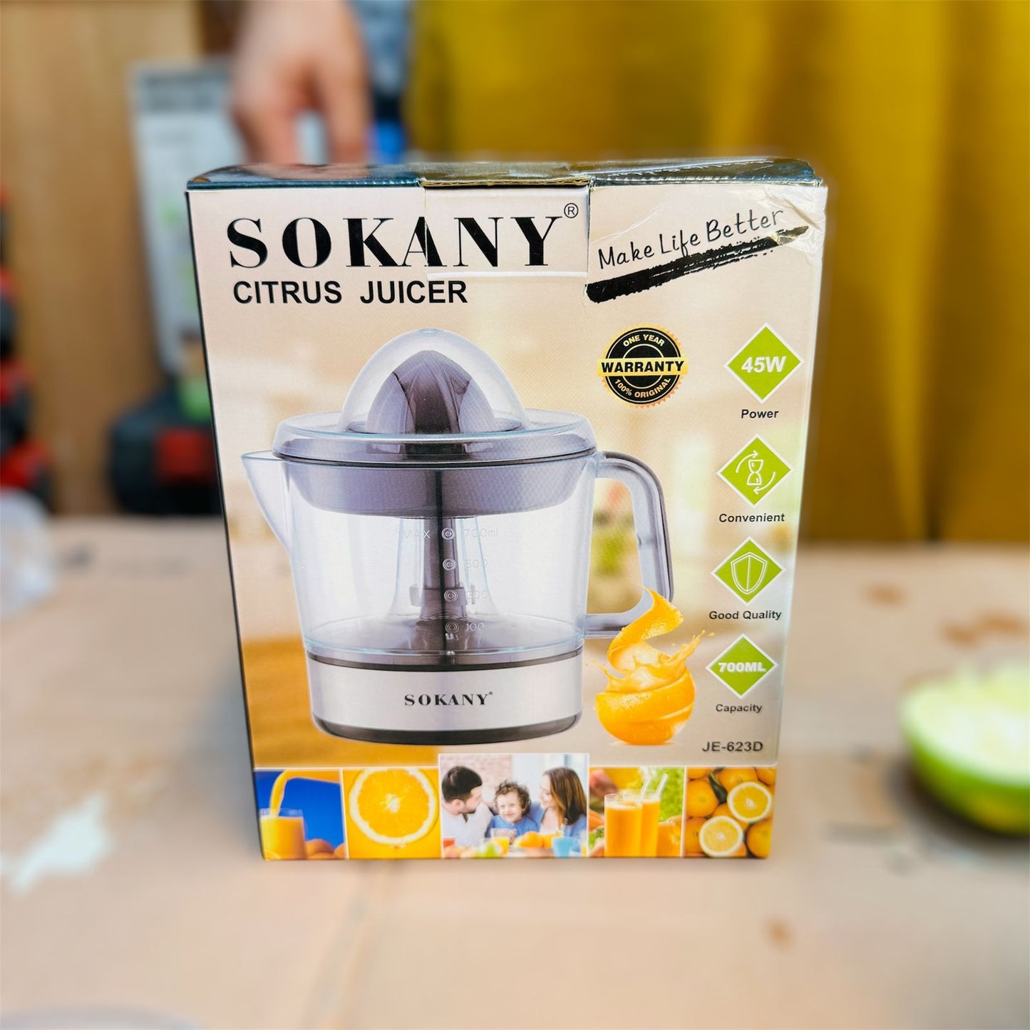 sokany citrus juicer machine