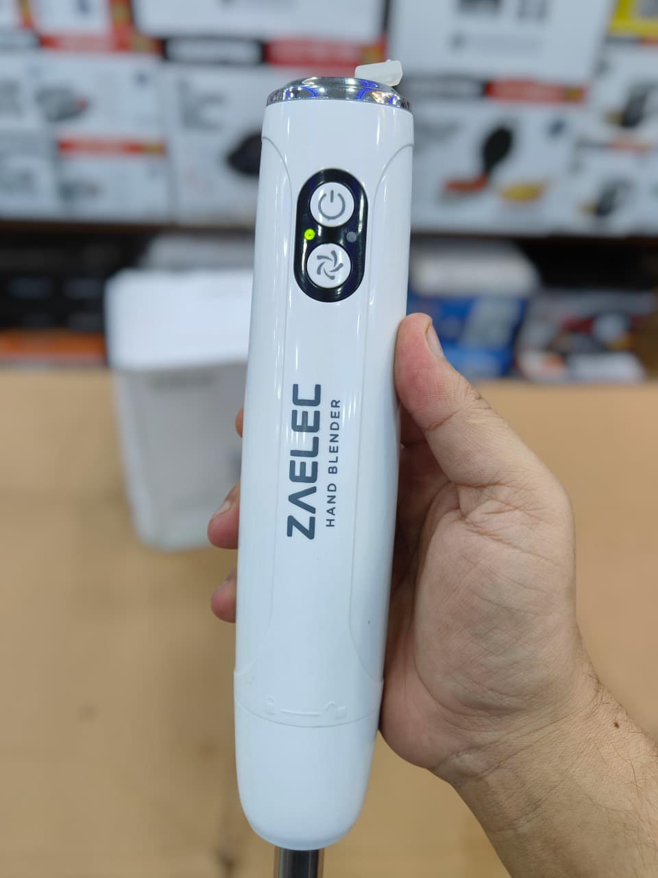 ZAELEC rechargeable hand blender