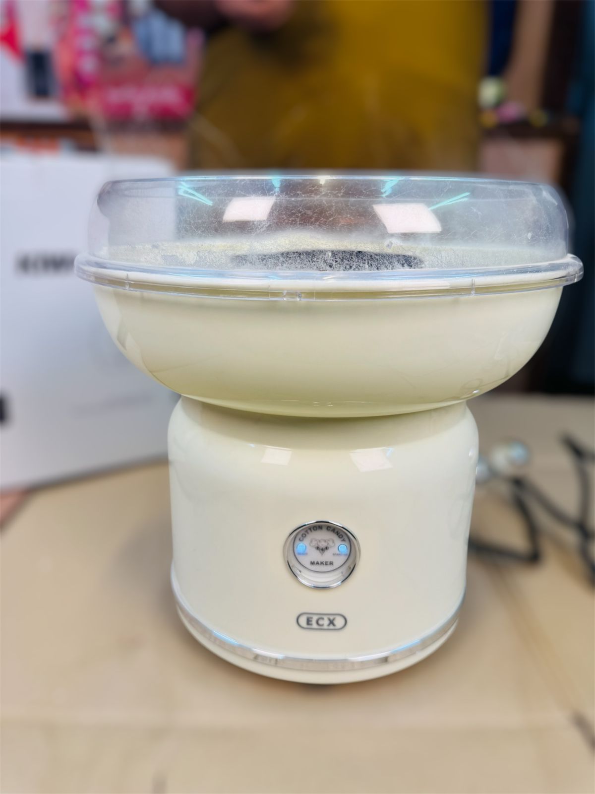 kivi colorful coton candy maker