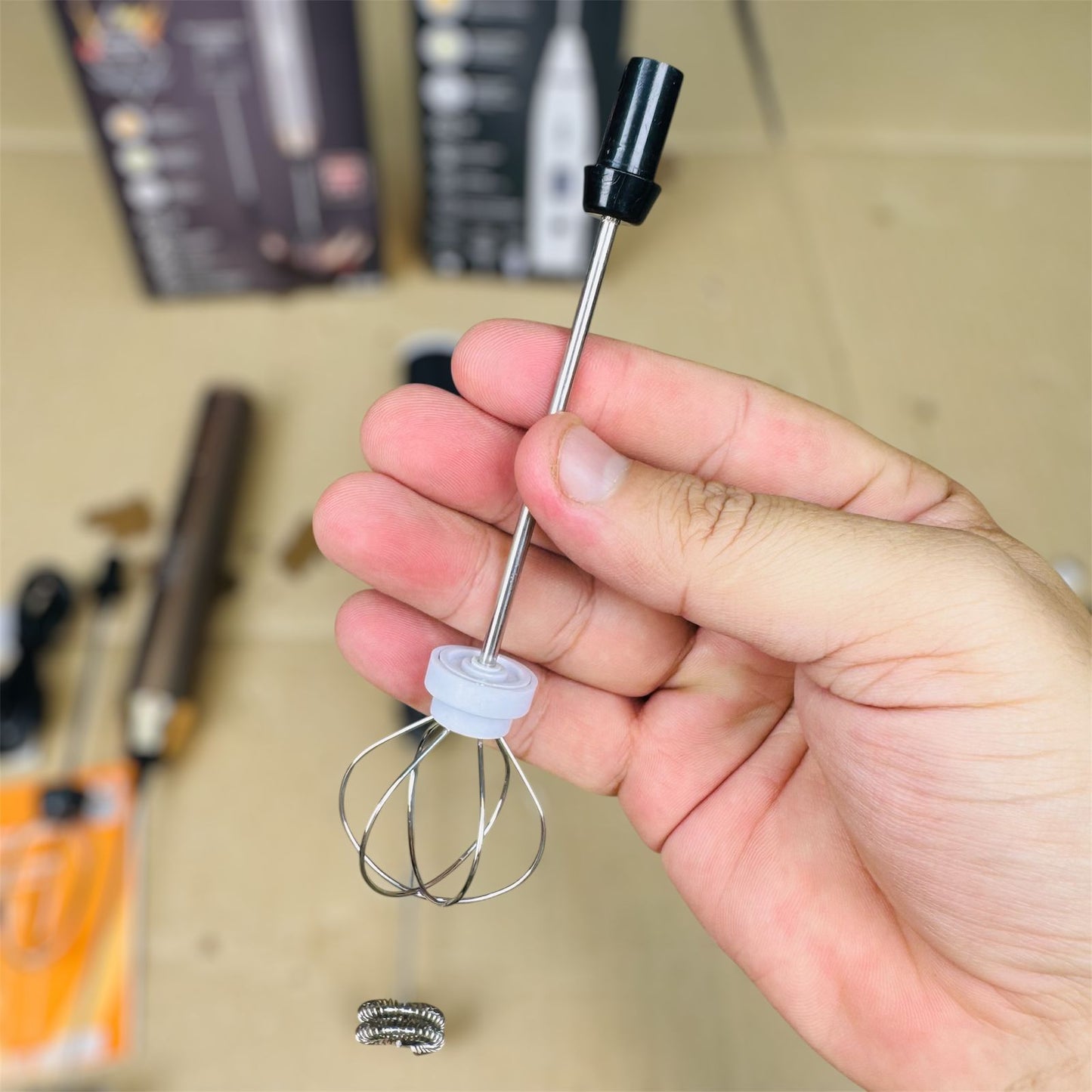 Raf 2 in 1 milk coffee Frother and egg whisker