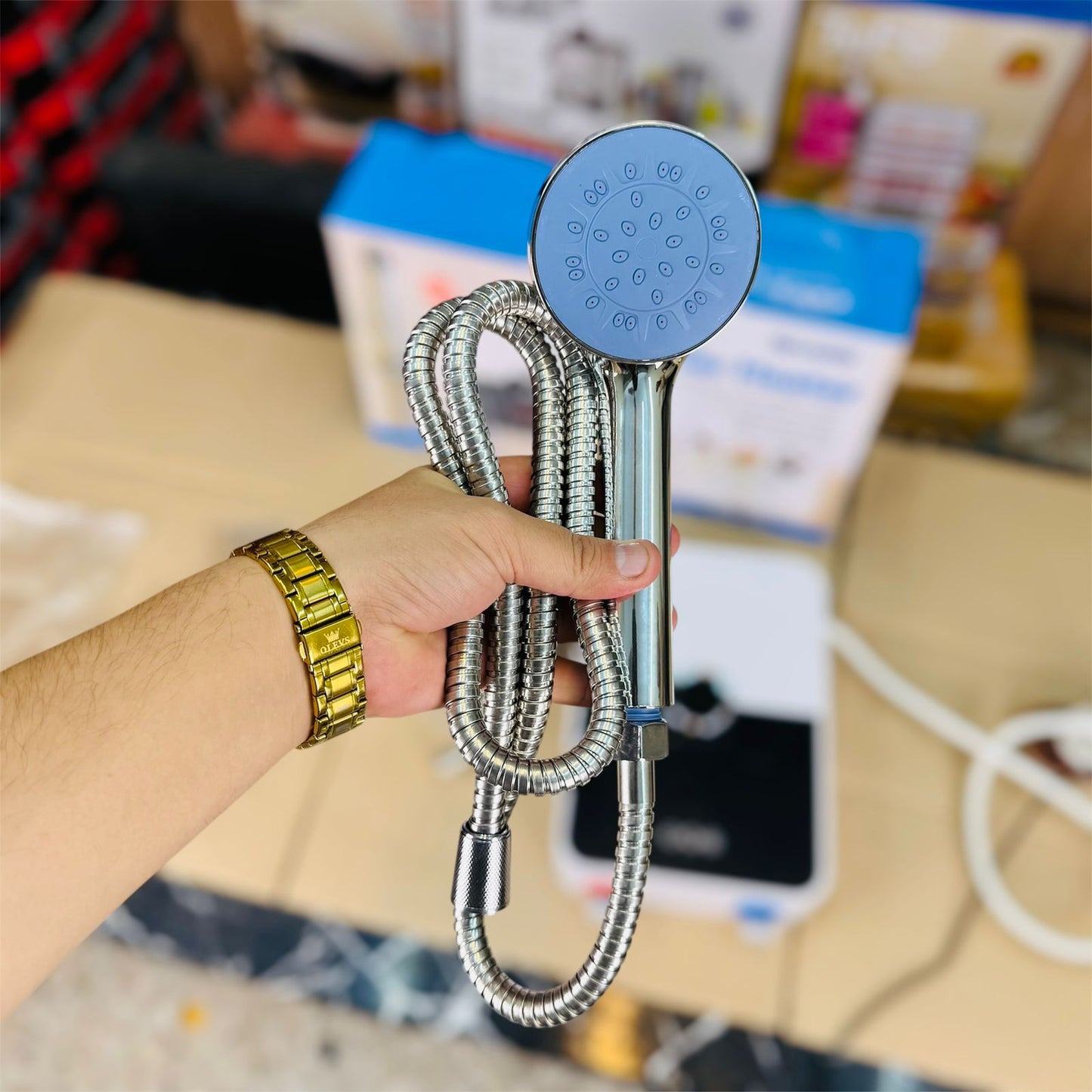 digital large size electric shower