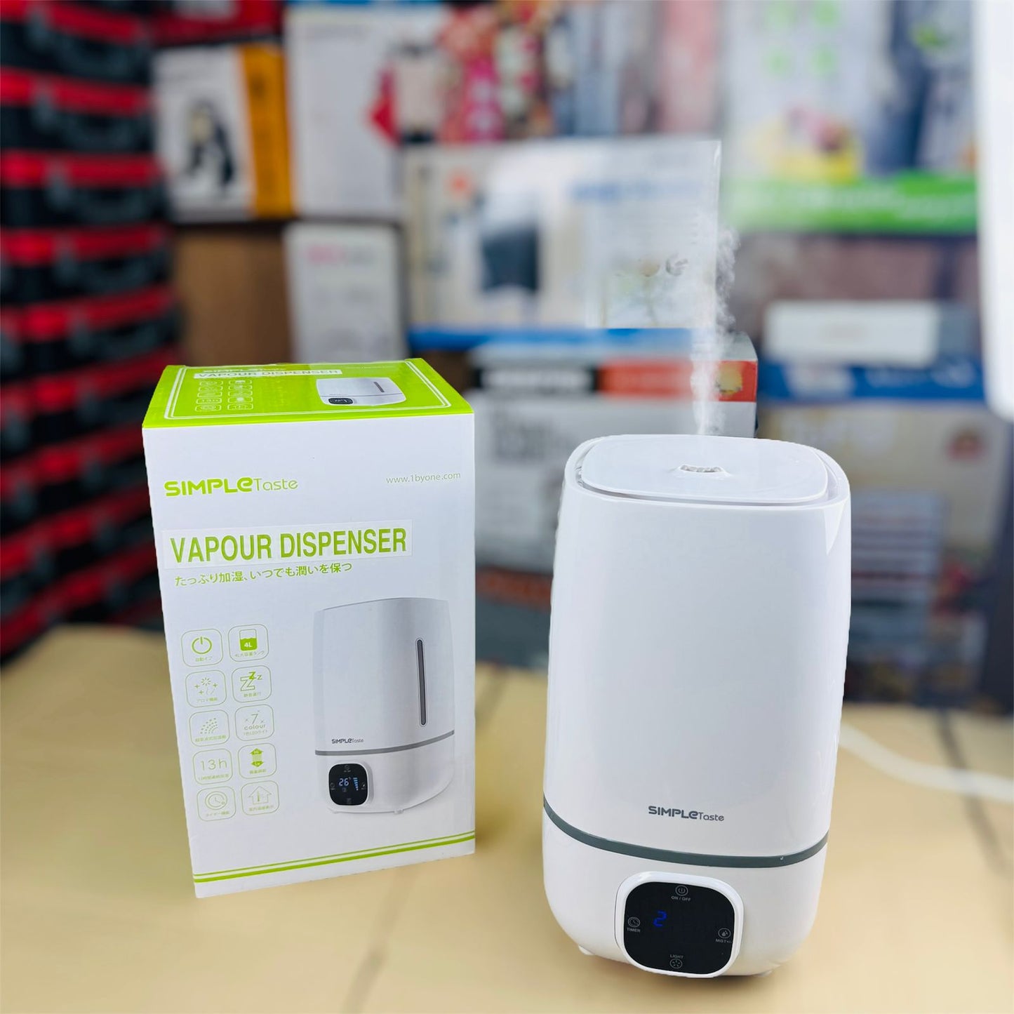 Simple teste USA lot 4L touch humidifier