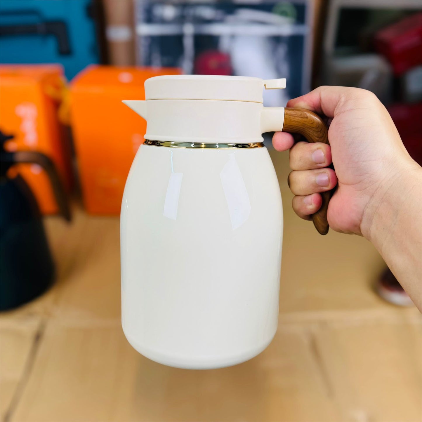 Korean lot stainless steel 1600ml Thermos ( flask )