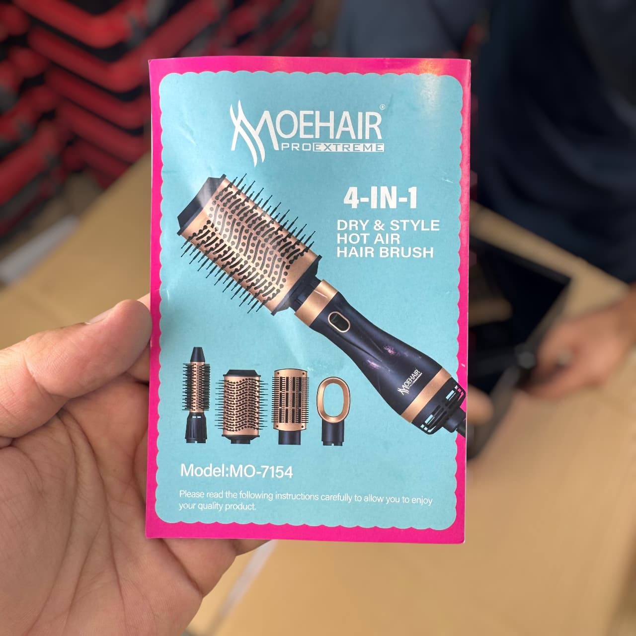 MOEHAIR pro 4 in 1 hair styler