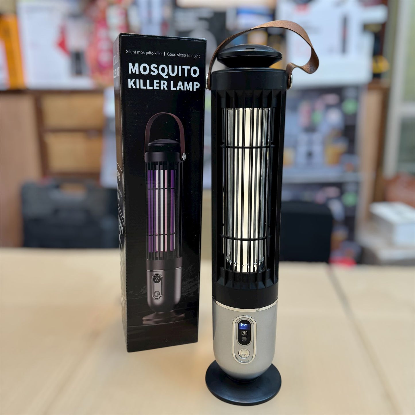 Rechargeable mosquito killer for comping outdoor & home use