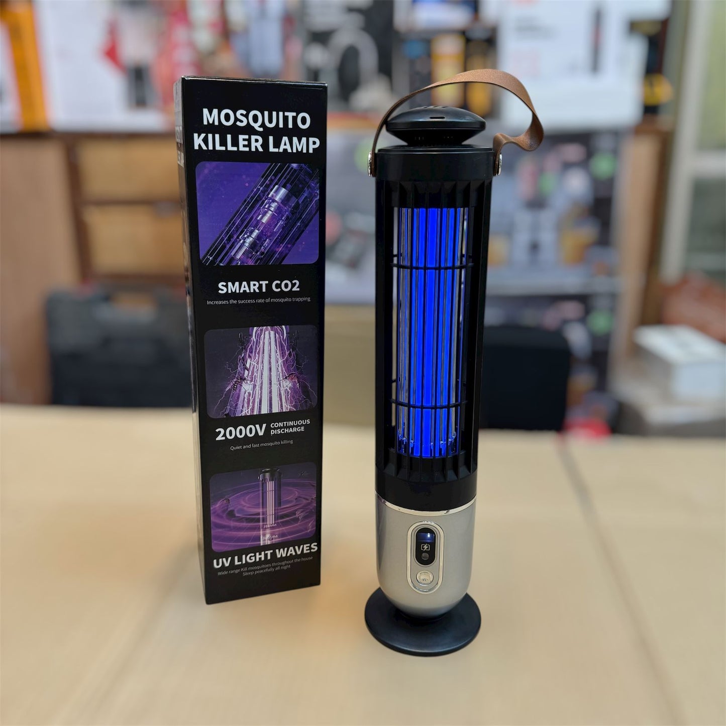 Rechargeable mosquito killer for comping outdoor & home use