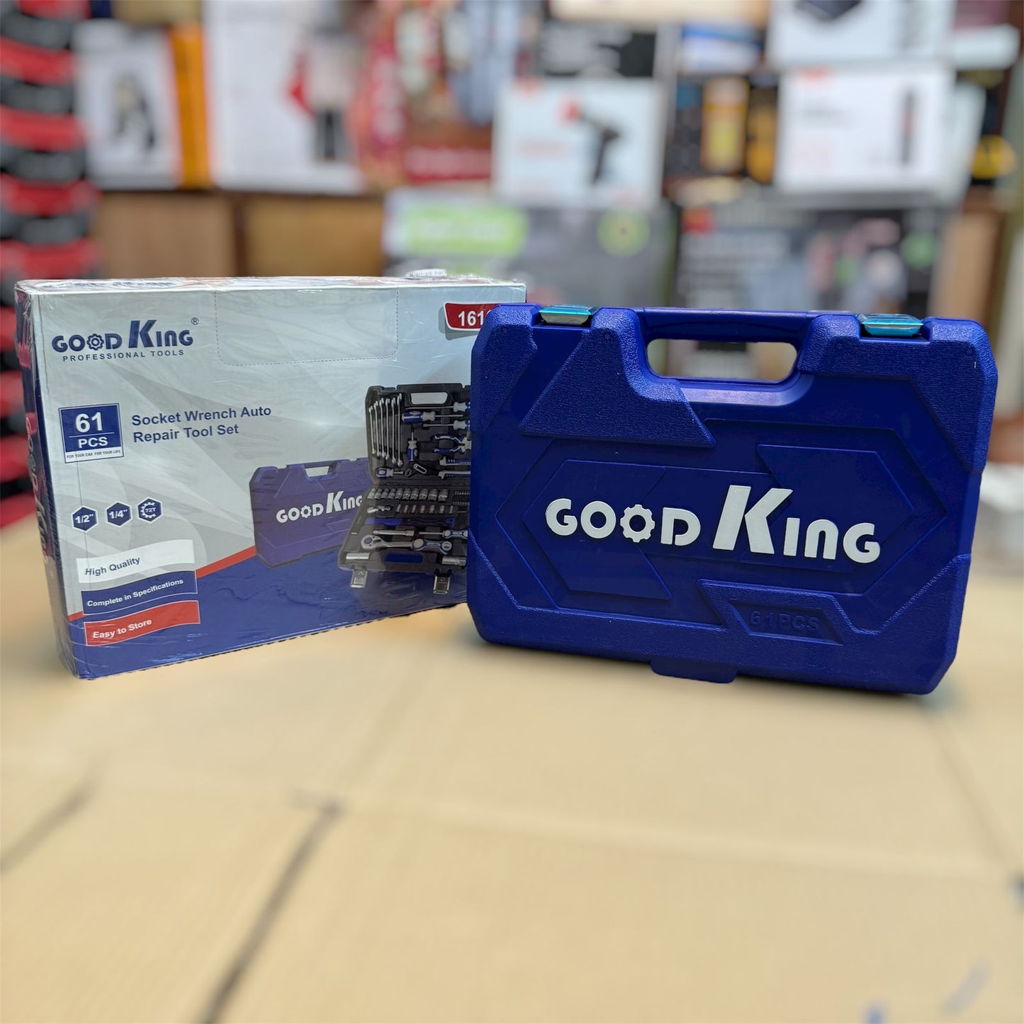 Russia GOOD KING Commercial 61 pcs  tool box