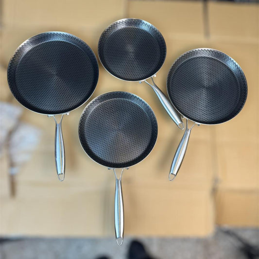 Germany lot honeycomb lesser shallow pan & tawa