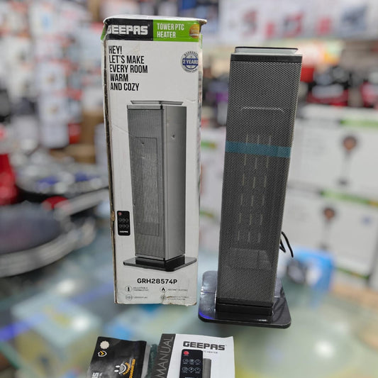 GEEPAS ptc ceramic fan heater 28574