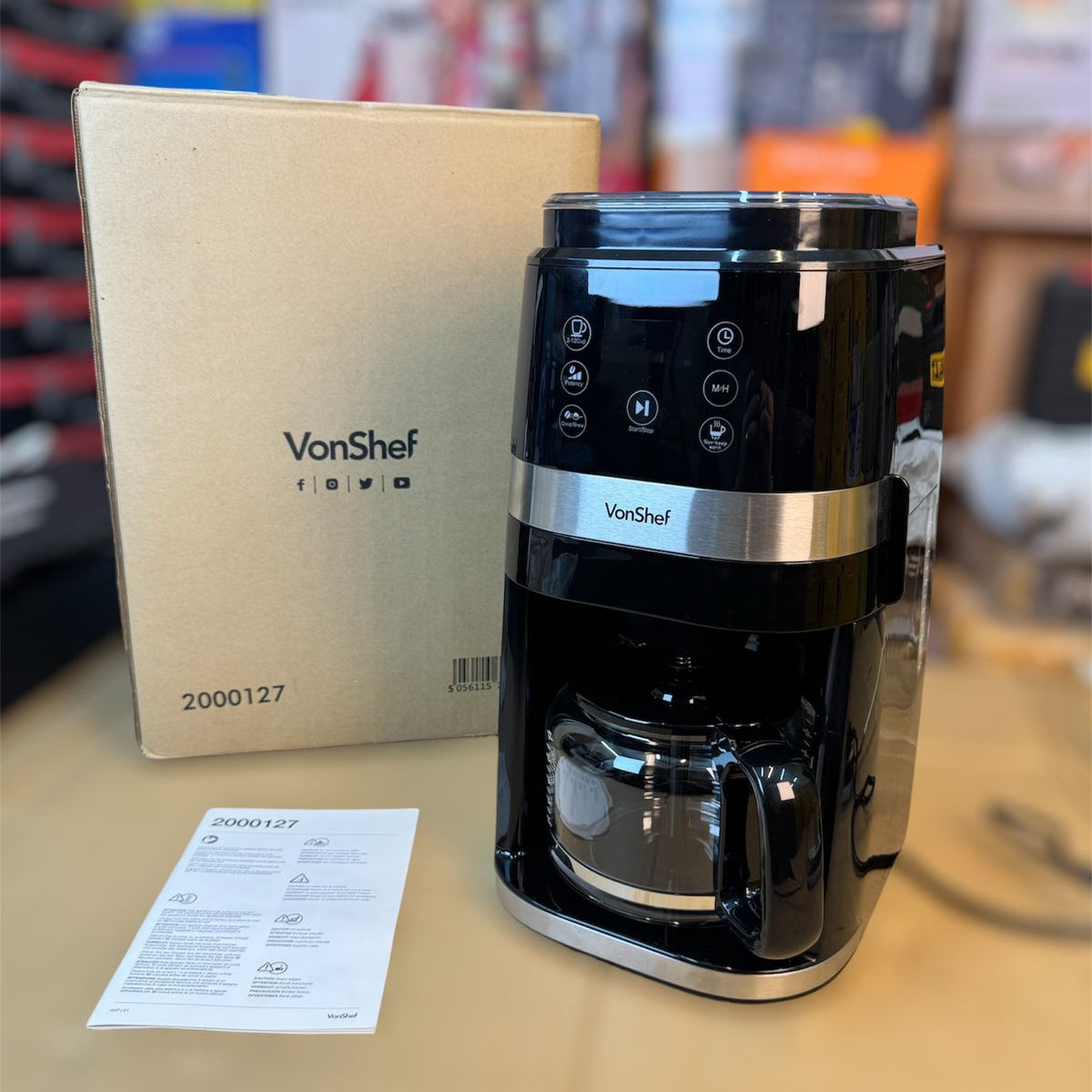 Vonshef professional Coffee maker