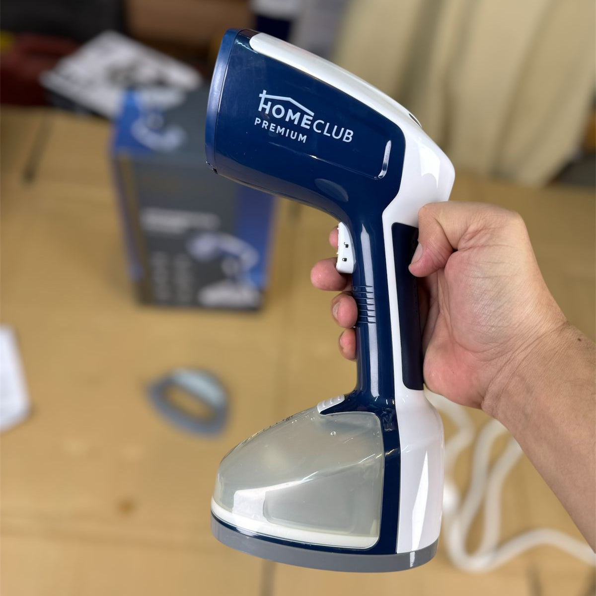 Home club hand held garment steamer