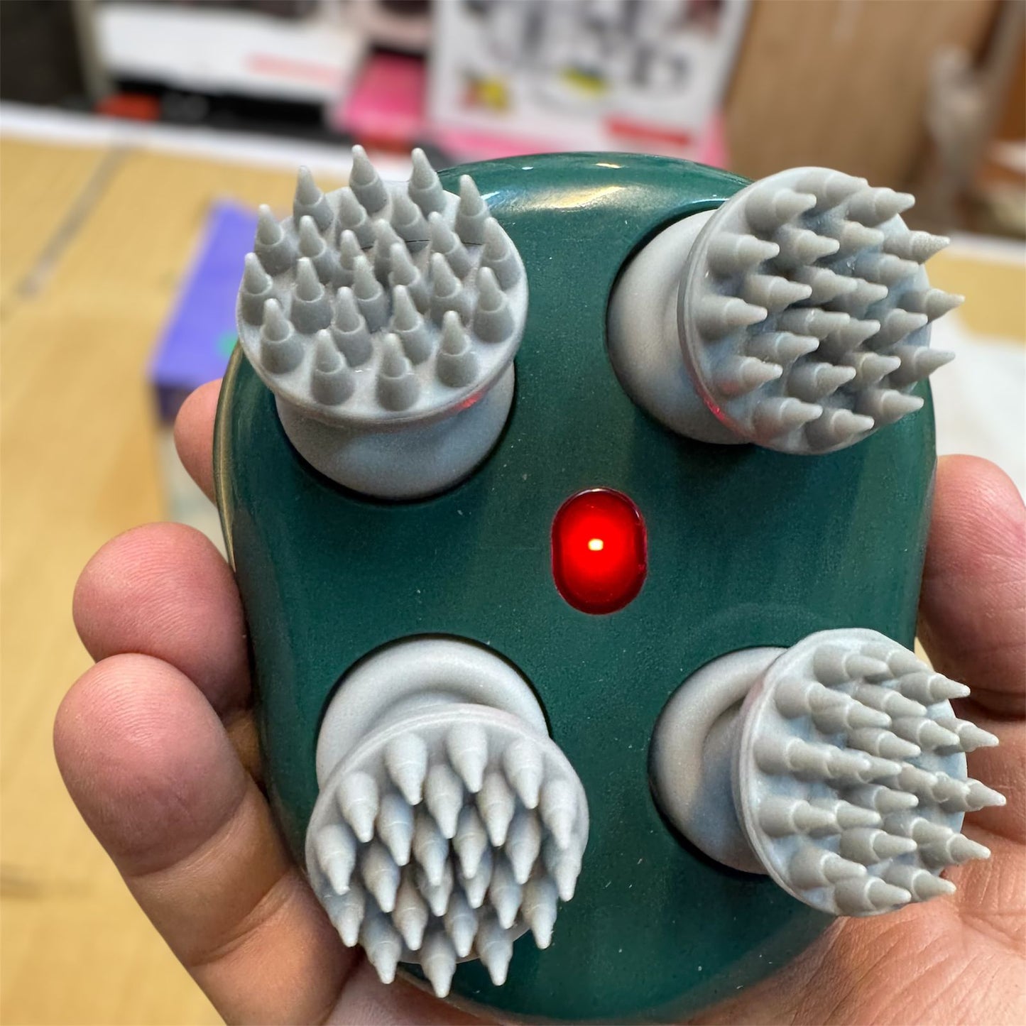 4 head smart scalp massager