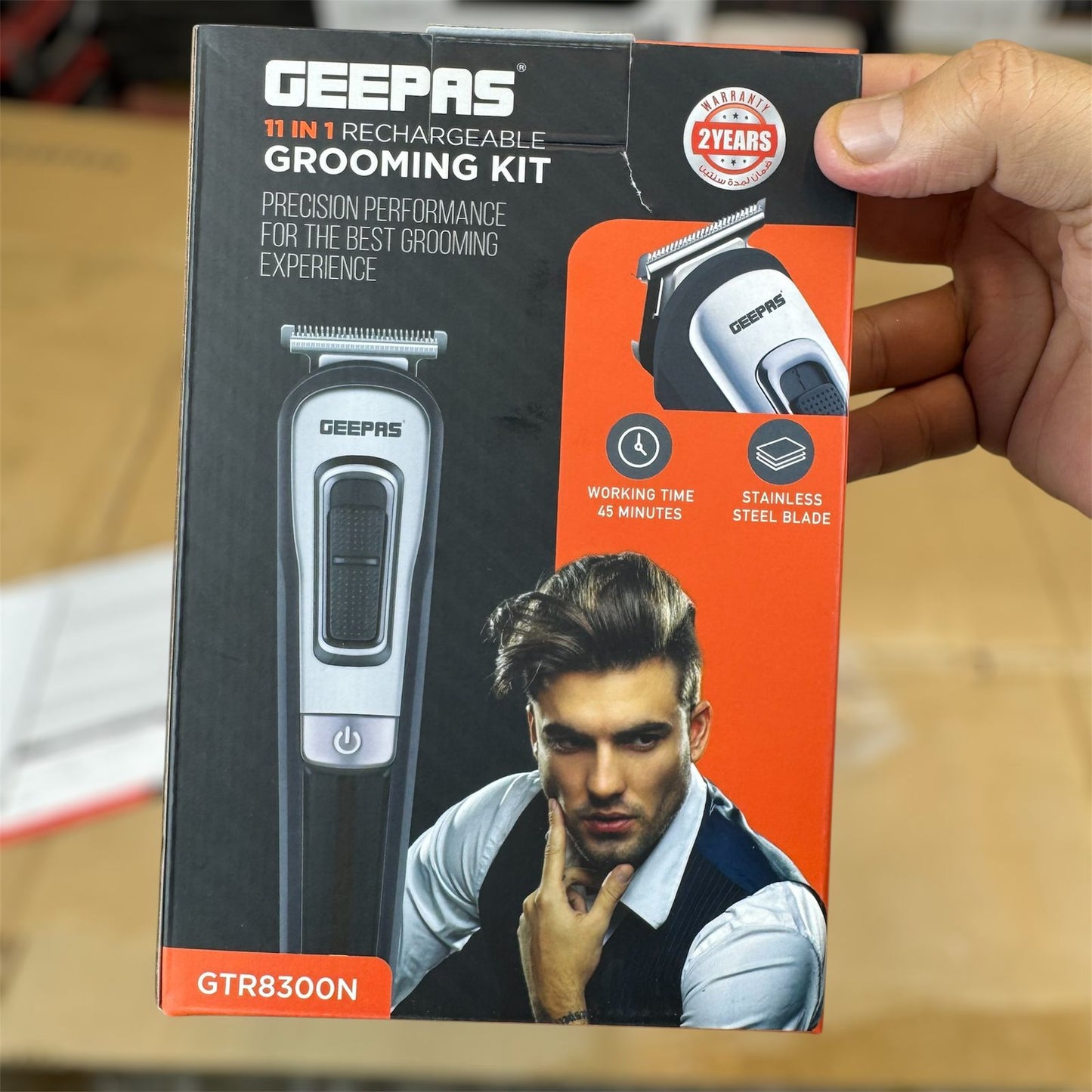 Geepas rechargeable 11 in 1 grooming kit 8300N