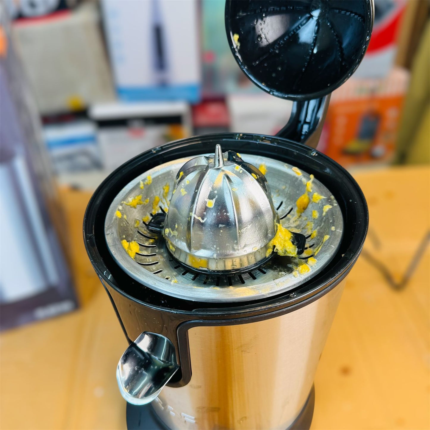 RAF stainless steel citrus juicer