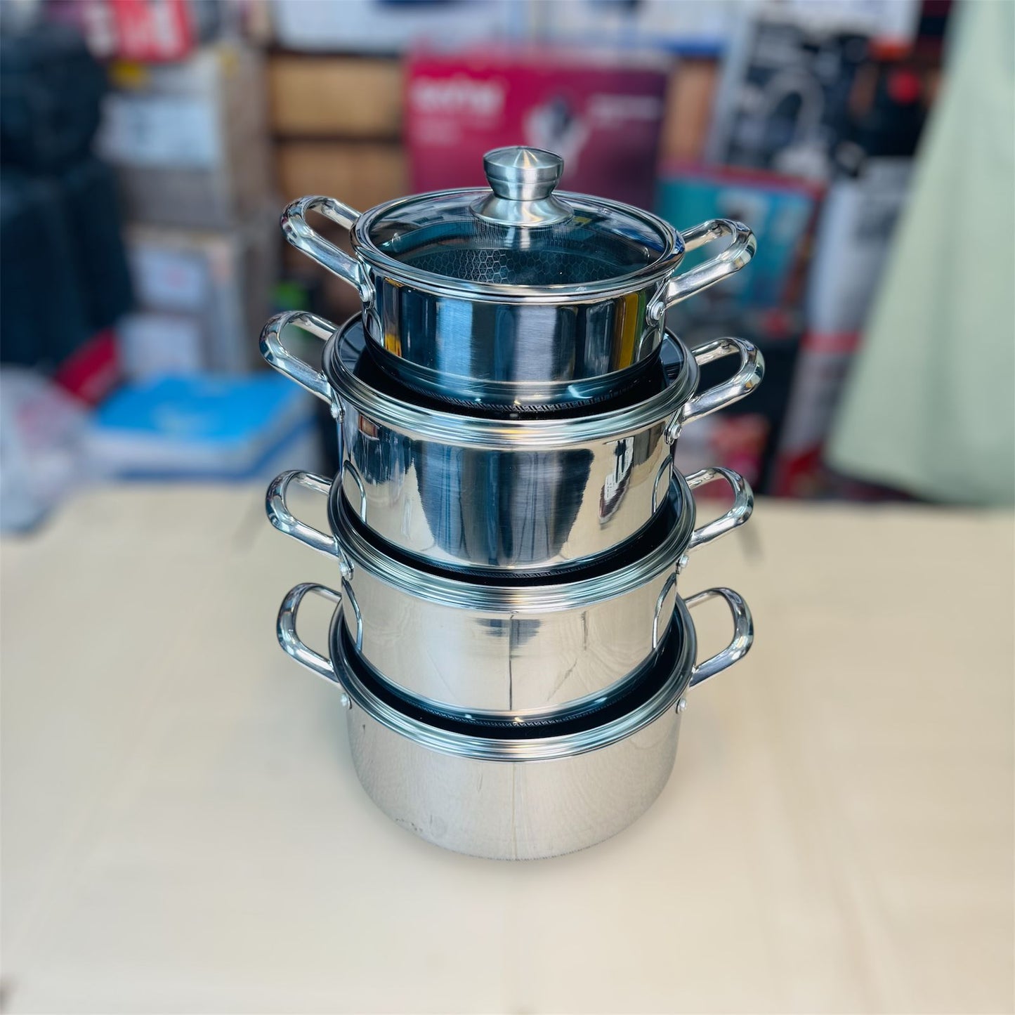 Germany honeycomb lesser coating casserole set