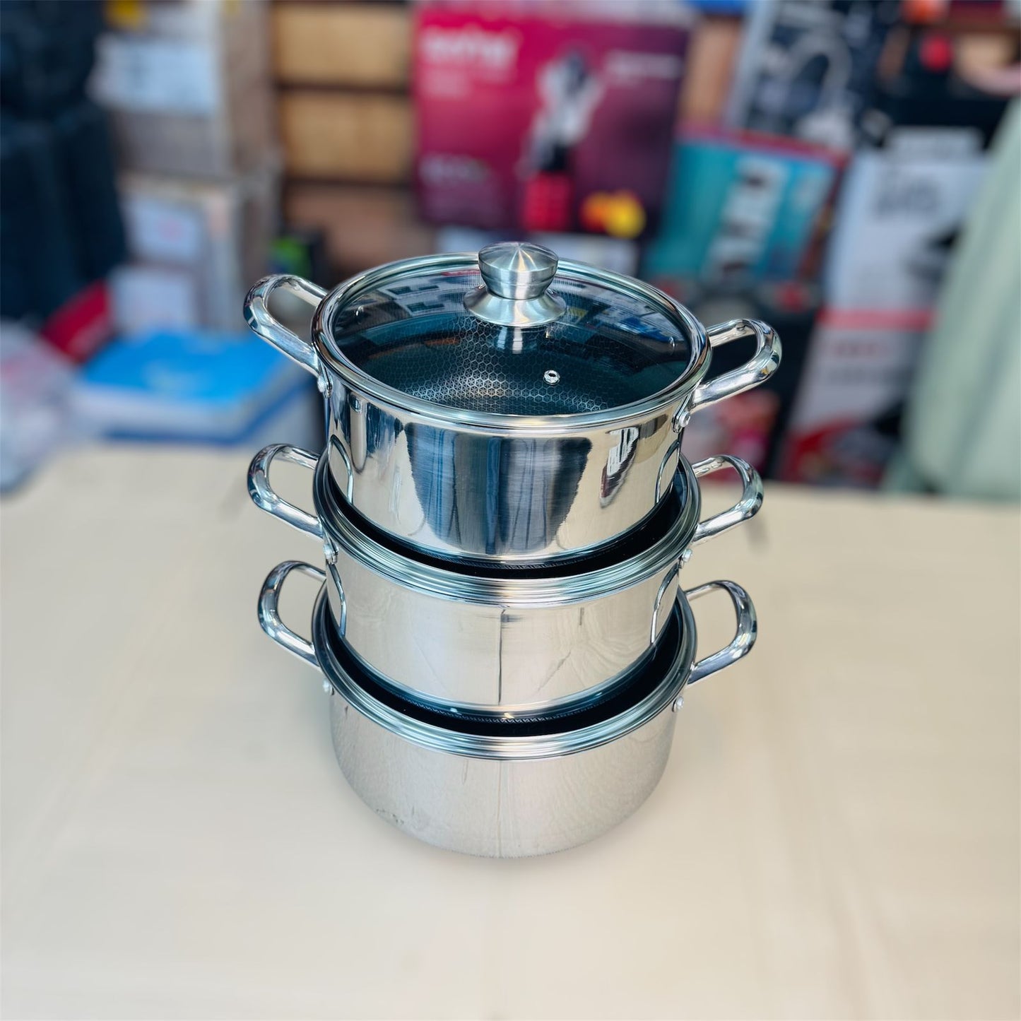 Germany honeycomb lesser coating casserole set