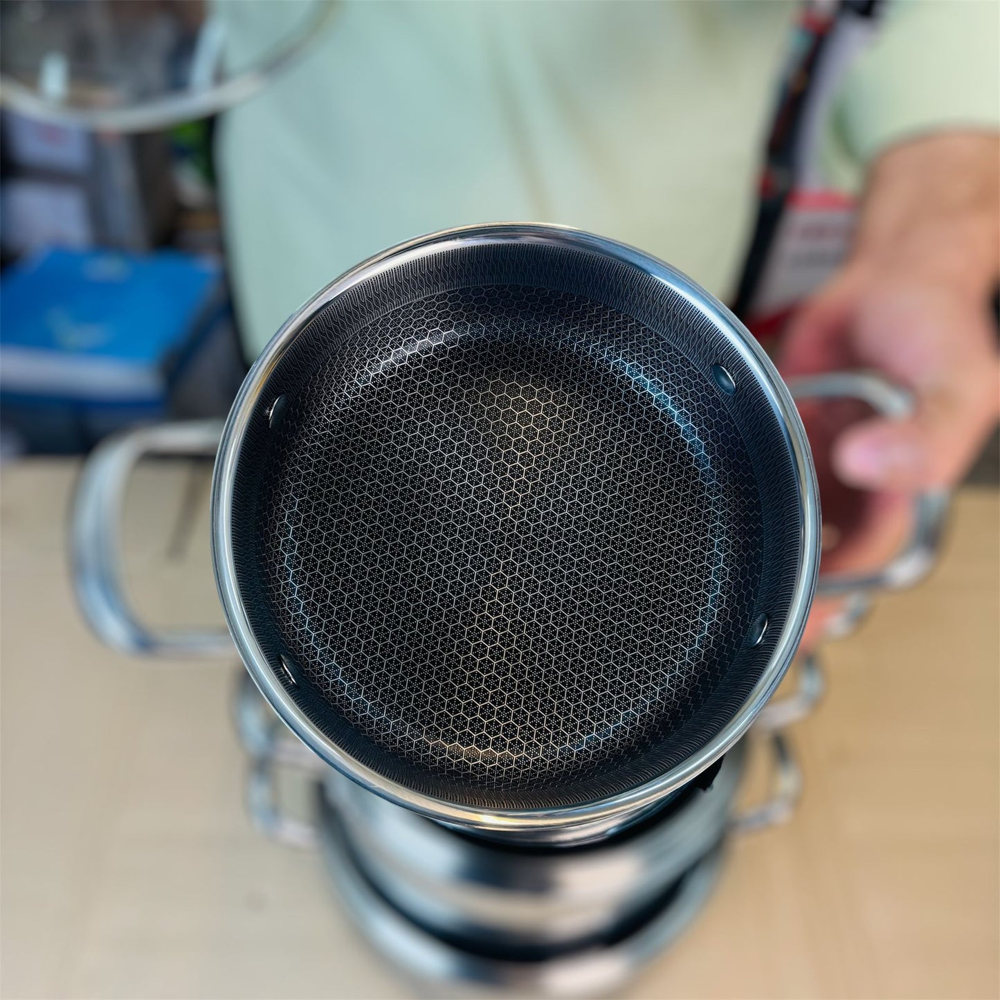 Germany honeycomb lesser coating casserole set