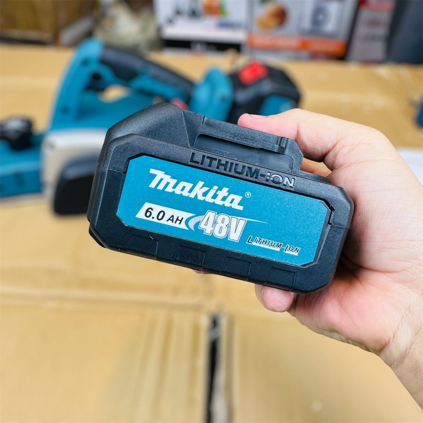 Makita rechargeable wood planner