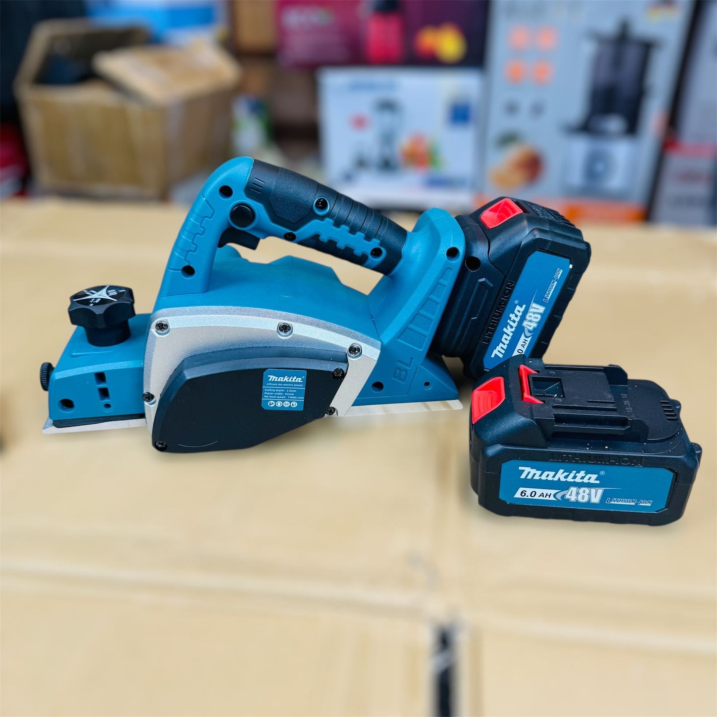 Makita rechargeable wood planner